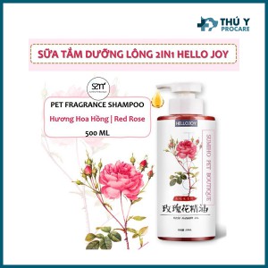 Sữa tắm Hello Joy Rose Oil (Hương hoa hồng) cho mèo